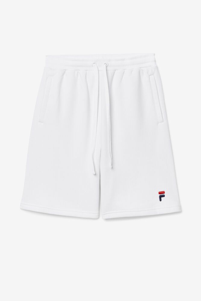 Fila Shorts Mens White Kasta - Ireland 52860-KHZB